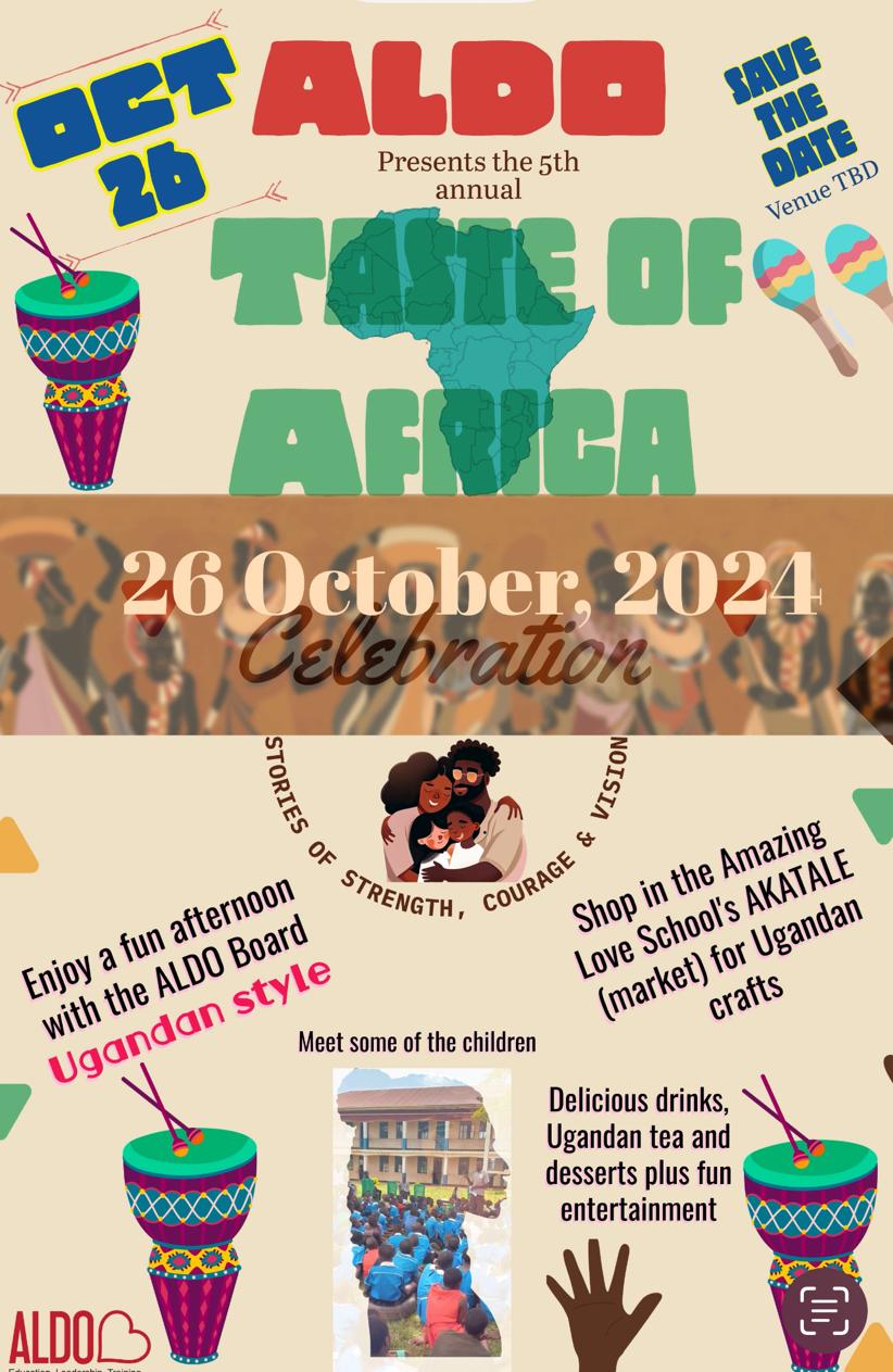 2024 Taste of Africa flyer